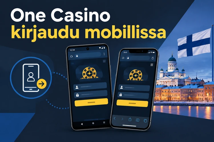 One Casino kirjaudu mobiilissa