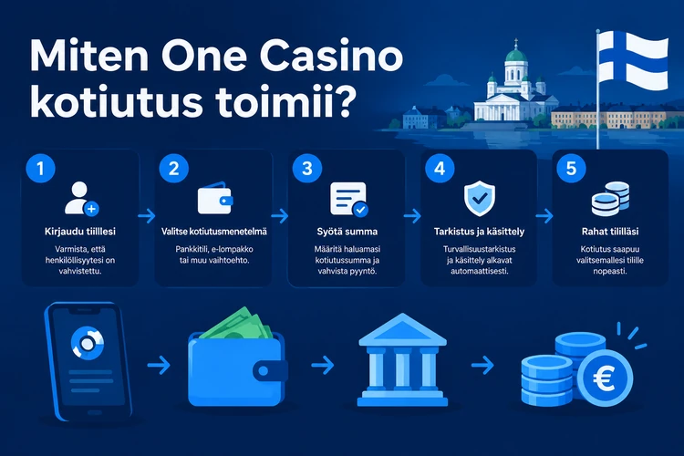 Miten One Casino kotiutus toimii?