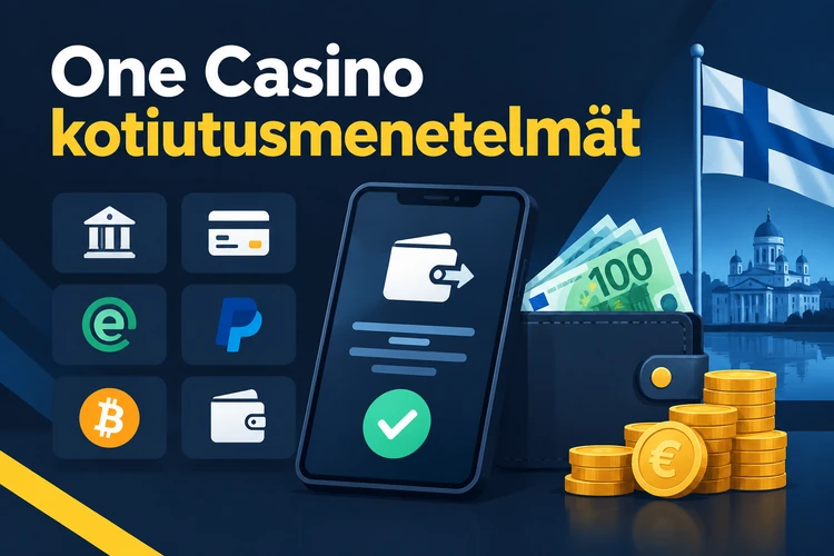 One Casino kotiutusmenetelmät
